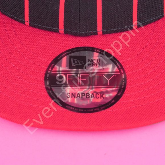 New Era Atlanta Braves Hat Mens OS Blue Snapback Striped Retro Y2K New - Picture 7 of 15